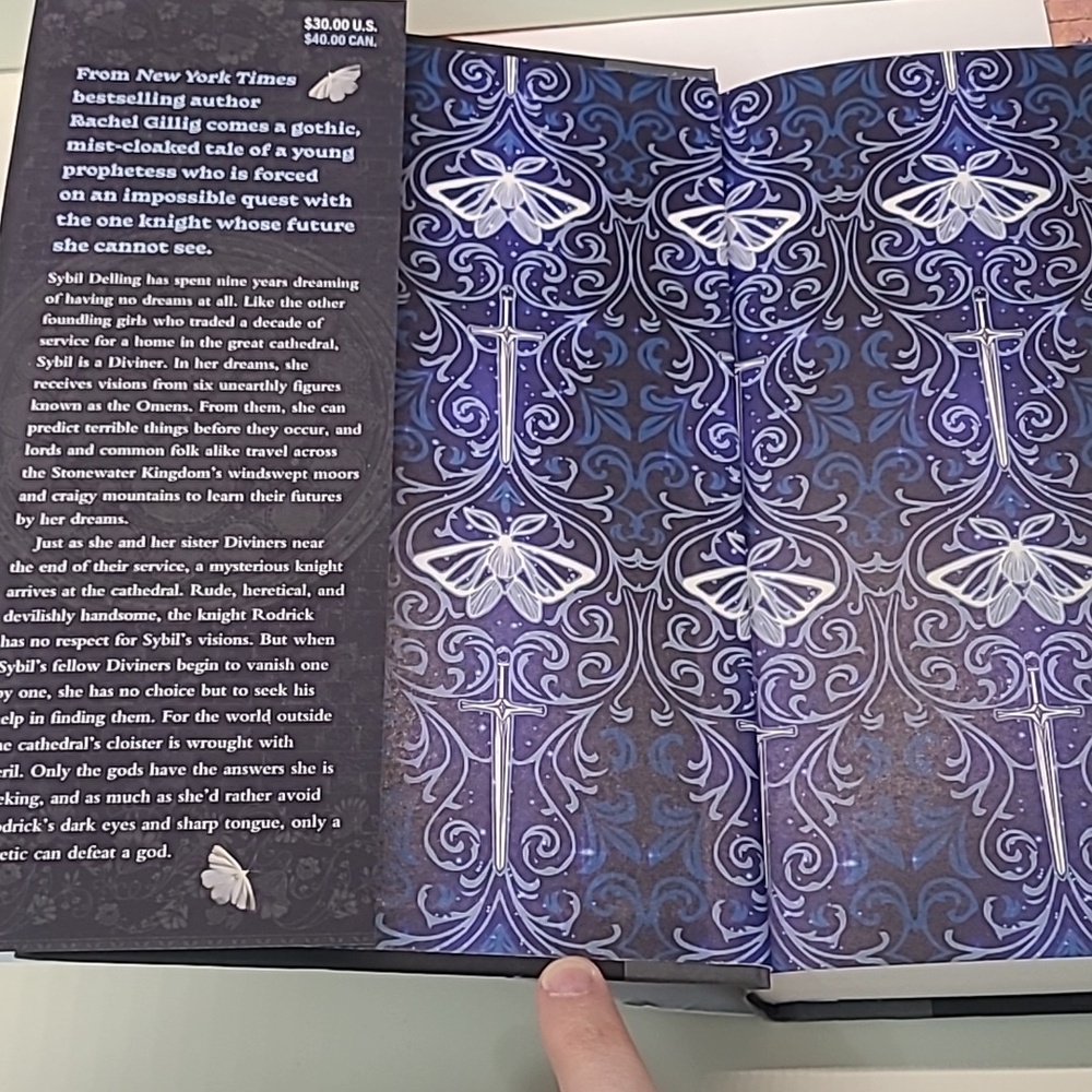 Knight and the Moth by Rachel Gillig - Fantasy Hardcover - Picture 3 of 5